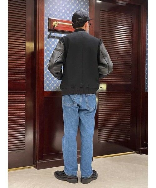 Brooks Brothers / ブルックス ブラザーズ ブルゾン | ウール/カウレザー バーシティジャケット | 詳細15