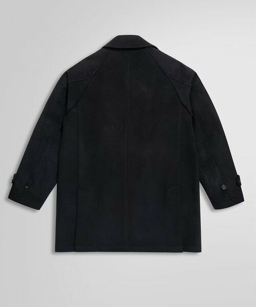 Brooks Brothers ウールライナー付き ステンカラーコート ブラック 美品】ブルックスブラザーズ ステンカラーコート ライナー付