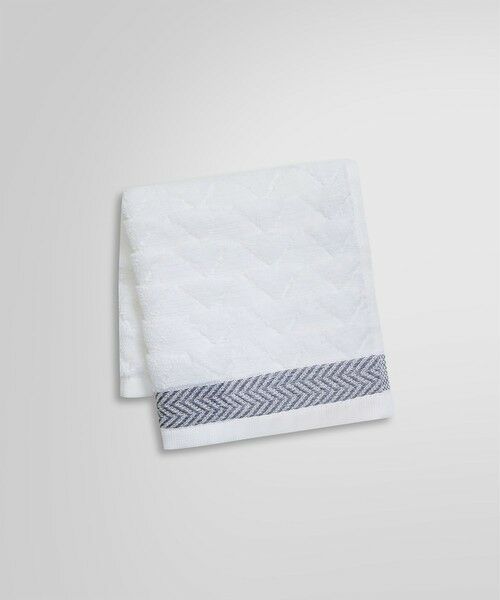 Brooks Brothers/ブルックス ブラザーズ トルココットン ヘリンボーン ハンドタオル ホワイト ONE SIZE Brooks Brothers/ブルックス ブラザーズ トルココットン ヘリンボーン ハンドタオル ホワイト ONE SIZE