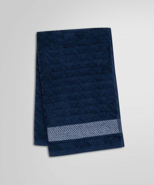 Brooks Brothers/ブルックス ブラザーズ トルココットン ヘリンボーン フェイスタオル ネイビー ONE SIZE Brooks Brothers/ブルックス ブラザーズ トルココットン ヘリンボーン フェイスタオル ネイビー ONE SIZE
