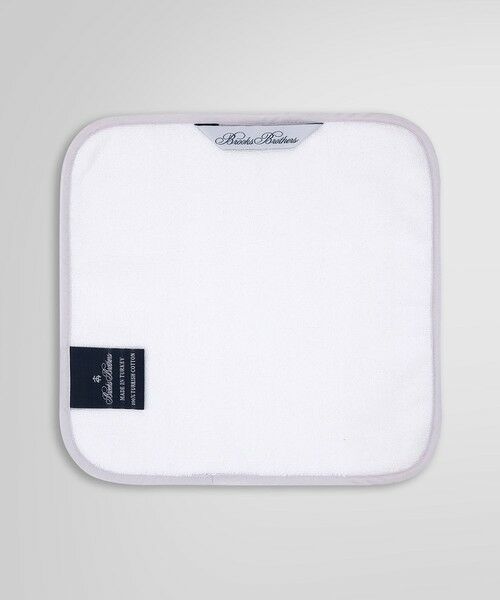 Brooks Brothers / ブルックス ブラザーズ ハンカチ | トルココットン コントラストトリミング ハンドタオル | 詳細2