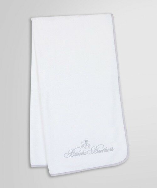 Brooks Brothers/ブルックス ブラザーズ トルココットン コントラストトリミング バスタオル ホワイト ONE SIZE Brooks Brothers/ブルックス ブラザーズ トルココットン コントラストトリミング バスタオル ホワイト ONE SIZE