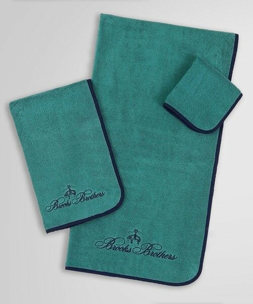 Brooks Brothers / ブルックス ブラザーズ ハンカチ | トルココットン コントラストトリミング バスタオル | 詳細10