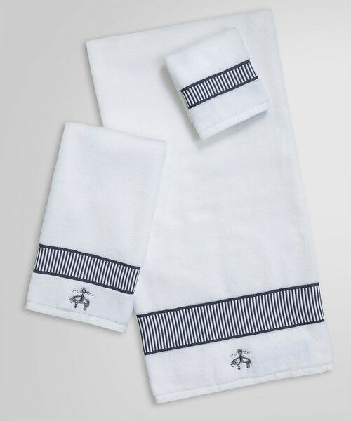Brooks Brothers / ブルックス ブラザーズ ハンカチ | トルココットン GFエンブロイダリー ハンドタオル | 詳細4