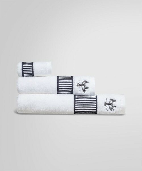 Brooks Brothers / ブルックス ブラザーズ ハンカチ | トルココットン GFエンブロイダリー ハンドタオル | 詳細5
