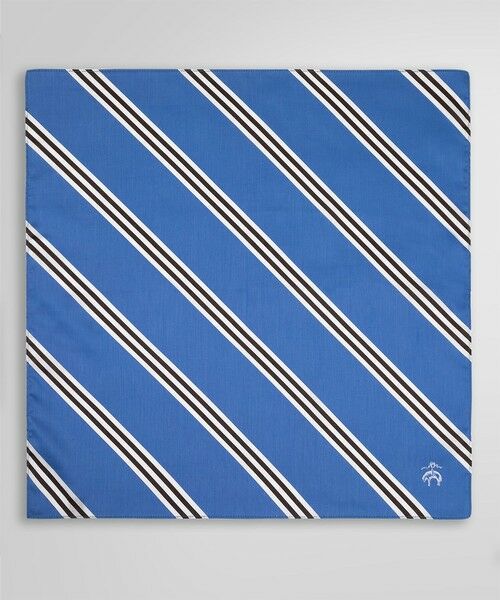 Brooks Brothers / ブルックス ブラザーズ ハンカチ | コットン BB#1ストライププリント ハンカチ | 詳細1