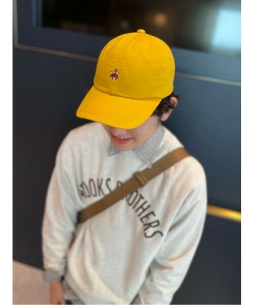 Brooks Brothers / ブルックス ブラザーズ キャップ | コットンツイル GFロゴ ベースボールキャップ | 詳細8