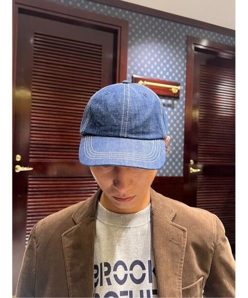 コットン デニム ベースボールキャップ （キャップ）｜Brooks