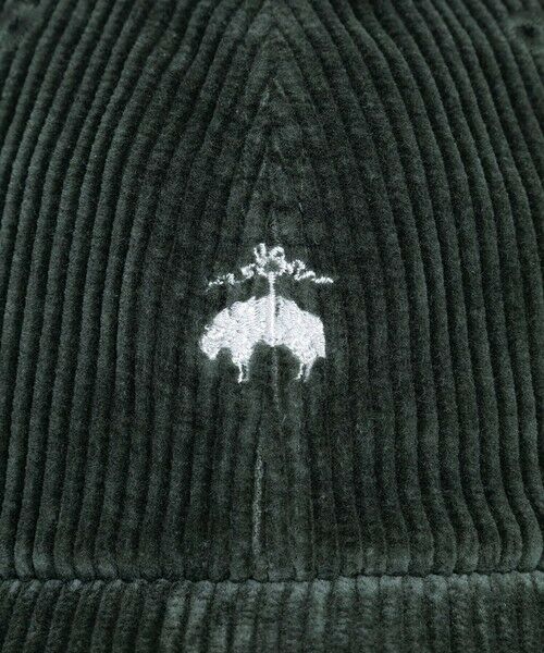 Brooks Brothers / ブルックス ブラザーズ キャップ | コットン 8-Waleコーデュロイ GFロゴ ベースボールキャップ | 詳細2