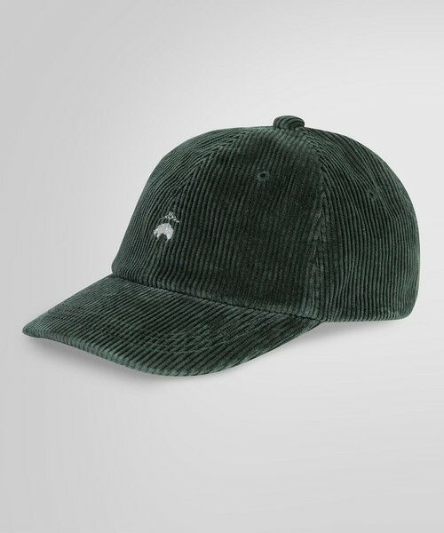 Brooks Brothers/ブルックス ブラザーズ コットン 8-Waleコーデュロイ GFロゴ ベースボールキャップ オリーブ ONE SIZE Brooks Brothers/ブルックス ブラザーズ コットン 8-Waleコーデュロイ GFロゴ ベースボールキャップ オリーブ ONE SIZE
