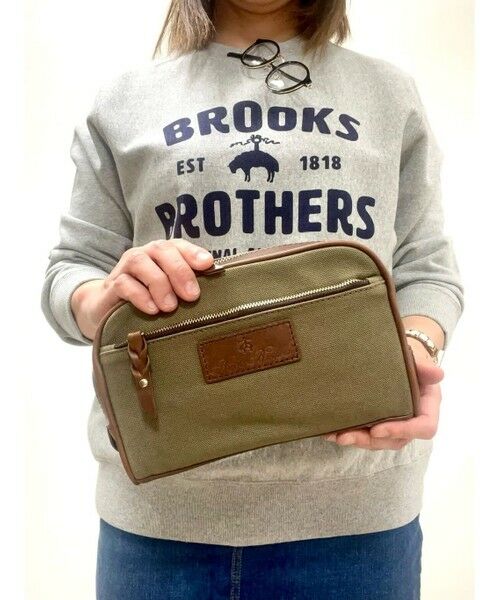 Brooks Brothers / ブルックス ブラザーズ ポーチ | コットンキャンバス ドップキット | 詳細4