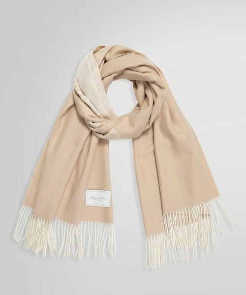 Brooks Brothers/ブルックス ブラザーズ カシミヤ ビッグGFジャカード マフラー ベージュ ONE SIZE Brooks Brothers/ブルックス ブラザーズ カシミヤ ビッグGFジャカード マフラー ベージュ ONE SIZE