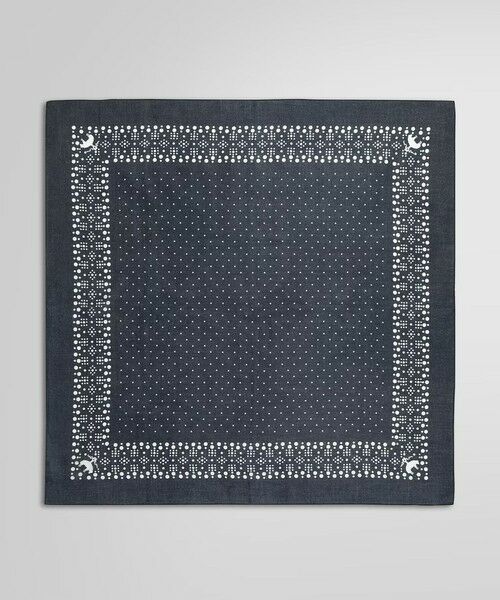 Brooks Brothers / ブルックス ブラザーズ バンダナ・スカーフ | カシミヤ GFロゴ ドット スカーフ | 詳細1