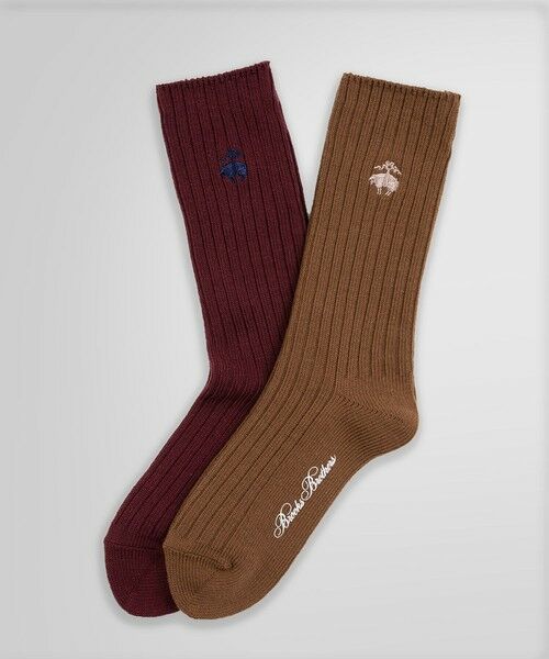Brooks Brothers / ブルックス ブラザーズ ソックス | コットンブレンド GF リブソックス | 詳細1