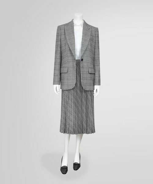 Brooks Brothers / ブルックス ブラザーズ テーラードジャケット | ポリエステルブレンド グレンチェック シングル１ボタンジャケット | 詳細12