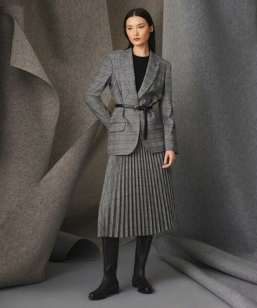 Brooks Brothers / ブルックス ブラザーズ テーラードジャケット | ポリエステルブレンド グレンチェック シングル１ボタンジャケット | 詳細5