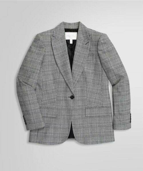 Brooks Brothers / ブルックス ブラザーズ テーラードジャケット | ポリエステルブレンド グレンチェック シングル１ボタンジャケット | 詳細6
