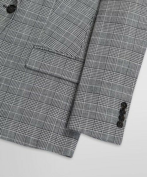 Brooks Brothers / ブルックス ブラザーズ テーラードジャケット | ポリエステルブレンド グレンチェック シングル１ボタンジャケット | 詳細8