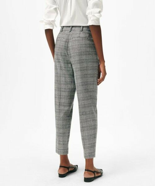 Brooks Brothers / ブルックス ブラザーズ スラックス・ドレスパンツ | ポリエステルブレンド グレンチェック クロップド スラックス | 詳細2