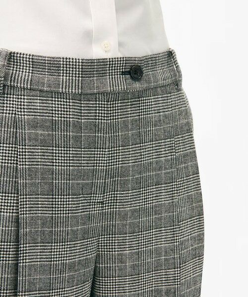 Brooks Brothers / ブルックス ブラザーズ スラックス・ドレスパンツ | ポリエステルブレンド グレンチェック クロップド スラックス | 詳細3