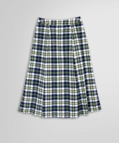 Brooks Brothers / ブルックス ブラザーズ ミニ・ひざ丈スカート | ◆Archive Collection◆コットン マドラスチェック タックフレアスカート | 詳細1