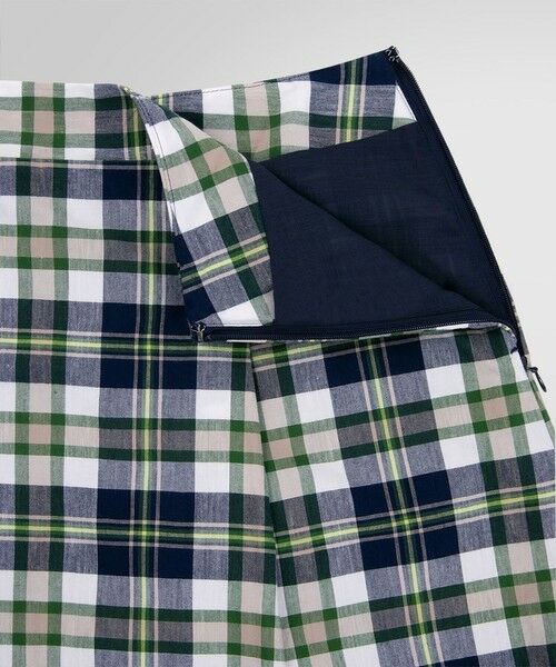 Brooks Brothers / ブルックス ブラザーズ ミニ・ひざ丈スカート | ◆Archive Collection◆コットン マドラスチェック タックフレアスカート | 詳細2
