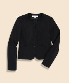 Brooks Brothers / ブルックス ブラザーズ ノーカラージャケット | ダブルクロス ストレッチ ノーカラージャケット