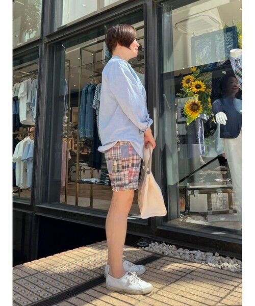 Brooks Brothers / ブルックス ブラザーズ シャツ・ブラウス | ◆Archive Collection◆コットン ダンガリー フロントプリーツ バンドカラー チュニックシャツ | 詳細5