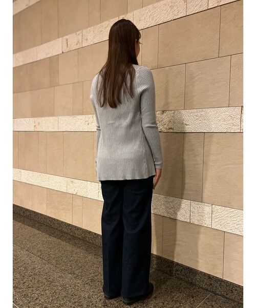 Brooks Brothers / ブルックス ブラザーズ カーディガン・ボレロ | シルクブレンド Vネック リブカーディガン | 詳細15