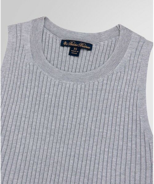 Brooks Brothers / ブルックス ブラザーズ ニット・セーター | シルクブレンド クルーネック ノースリーブセーター | 詳細4