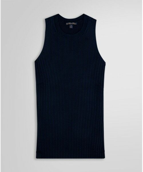 Brooks Brothers / ブルックス ブラザーズ ニット・セーター | シルクブレンド クルーネック ノースリーブセーター | 詳細10