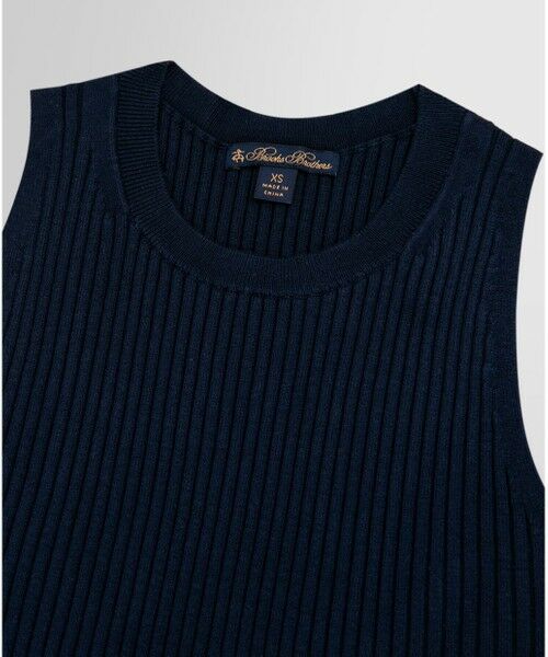 Brooks Brothers / ブルックス ブラザーズ ニット・セーター | シルクブレンド クルーネック ノースリーブセーター | 詳細11