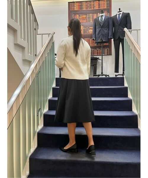 Brooks Brothers / ブルックス ブラザーズ カーディガン・ボレロ | ミラノリブ ゴールドボタン ノーカラーニットジャケット | 詳細6