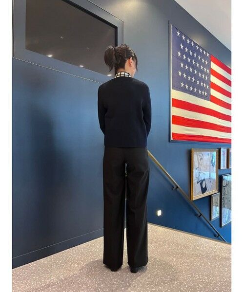 Brooks Brothers / ブルックス ブラザーズ カーディガン・ボレロ | ミラノリブ ゴールドボタン ノーカラーニットジャケット | 詳細11