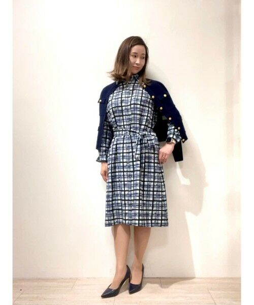 Brooks Brothers / ブルックス ブラザーズ カーディガン・ボレロ | ミラノリブ ゴールドボタン ノーカラーニットジャケット | 詳細9