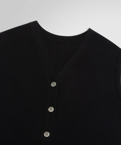 Brooks Brothers / ブルックス ブラザーズ ベスト | キュプラ/ナイロン ボタンフロント 2Wayベスト | 詳細1