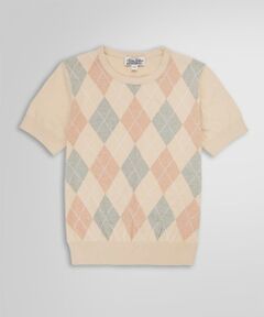 Brooks Brothers / ブルックス ブラザーズ ニット・セーター | ◆Archive Collection◆コットン アーガイル ショートスリーブセーター