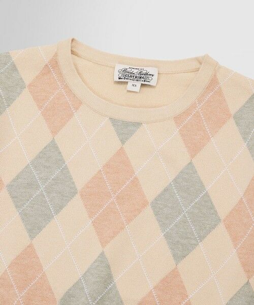 Brooks Brothers / ブルックス ブラザーズ ニット・セーター | ◆Archive Collection◆コットン アーガイル ショートスリーブセーター | 詳細1