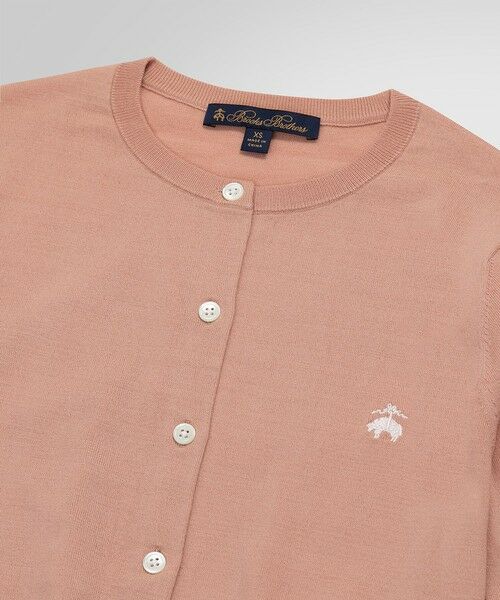Brooks Brothers / ブルックス ブラザーズ カーディガン・ボレロ | キュプラ/ナイロン GFロゴ クルーネックカーディガン | 詳細1