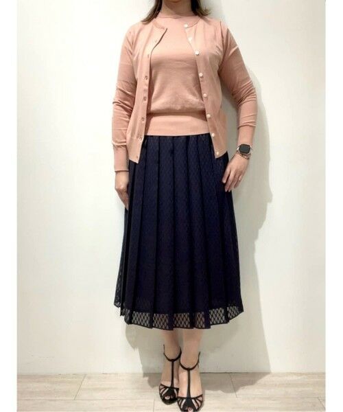 Brooks Brothers / ブルックス ブラザーズ カーディガン・ボレロ | キュプラ/ナイロン GFロゴ クルーネックカーディガン | 詳細3