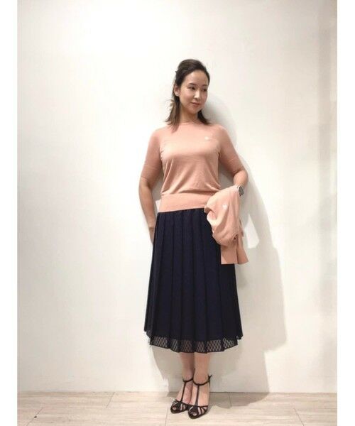 Brooks Brothers / ブルックス ブラザーズ ニット・セーター | キュプラ/ナイロン GFロゴ ショートスリーブセーター | 詳細2