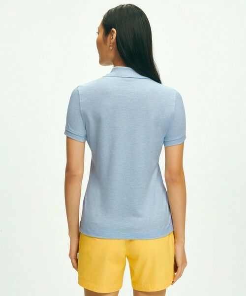 Brooks Brothers / ブルックス ブラザーズ Tシャツ | スーピマコットン ストレッチピケ GFロゴ ポロシャツ | 詳細2