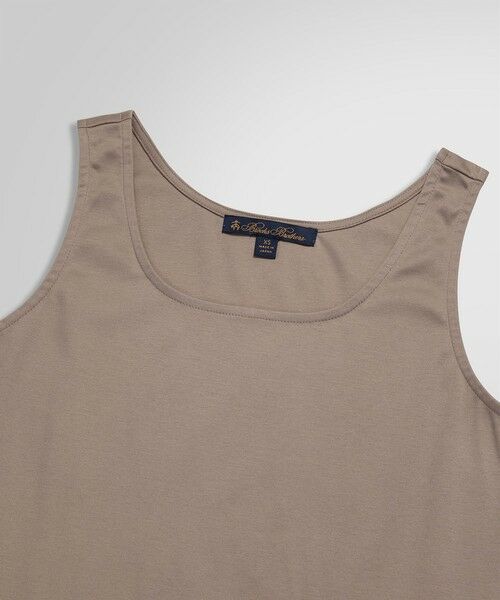 Brooks Brothers / ブルックス ブラザーズ タンクトップ | コットン スクエアラウンドネック タンクトップ | 詳細3