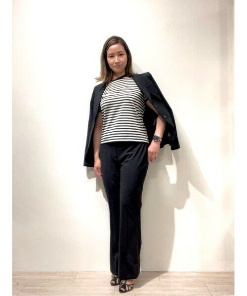 Brooks Brothers / ブルックス ブラザーズ Tシャツ | コットン ストライプ リンガーTシャツ | 詳細11