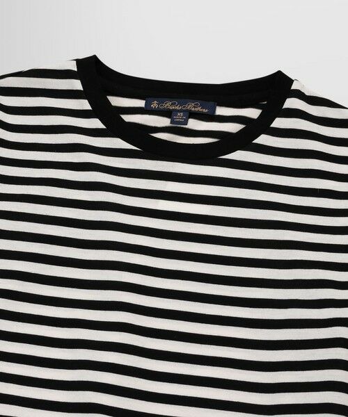 Brooks Brothers / ブルックス ブラザーズ Tシャツ | コットン ストライプ リンガーTシャツ | 詳細2