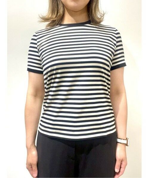 Brooks Brothers / ブルックス ブラザーズ Tシャツ | コットン ストライプ リンガーTシャツ | 詳細8