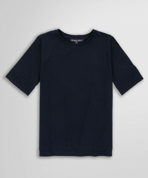 Brooks Brothers/ブルックス ブラザーズ コットンスムース サイドスリット Tシャツ ネイビー M Brooks Brothers/ブルックス ブラザーズ コットンスムース サイドスリット Tシャツ ネイビー M