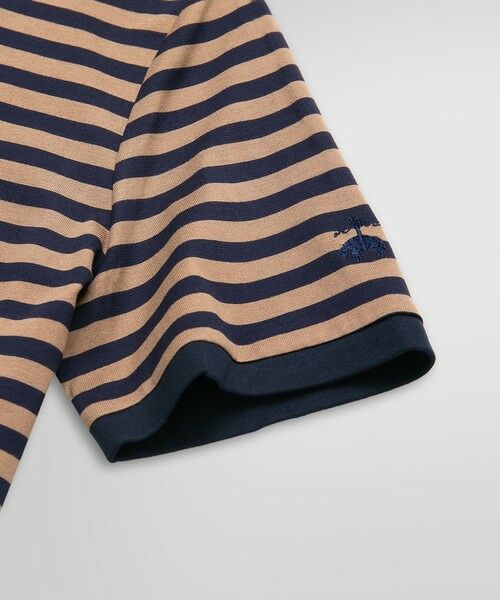 Brooks Brothers / ブルックス ブラザーズ Tシャツ | コットン ストライプ リンガーTシャツ | 詳細2