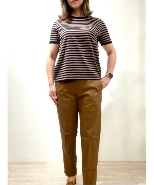 Brooks Brothers / ブルックス ブラザーズ Tシャツ | コットン ストライプ リンガーTシャツ | 詳細6