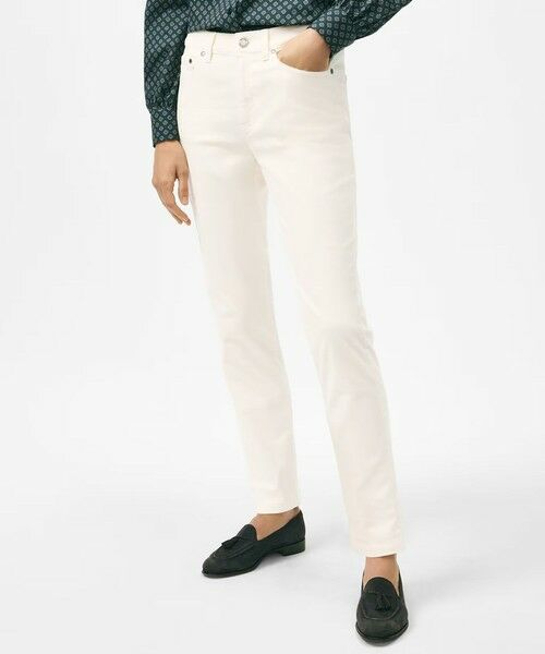 Brooks Brothers/ブルックス ブラザーズ ストレッチコットン コーデュロイ 5ポケットパンツ アイボリー 0 Brooks Brothers/ブルックス ブラザーズ ストレッチコットン コーデュロイ 5ポケットパンツ アイボリー 0